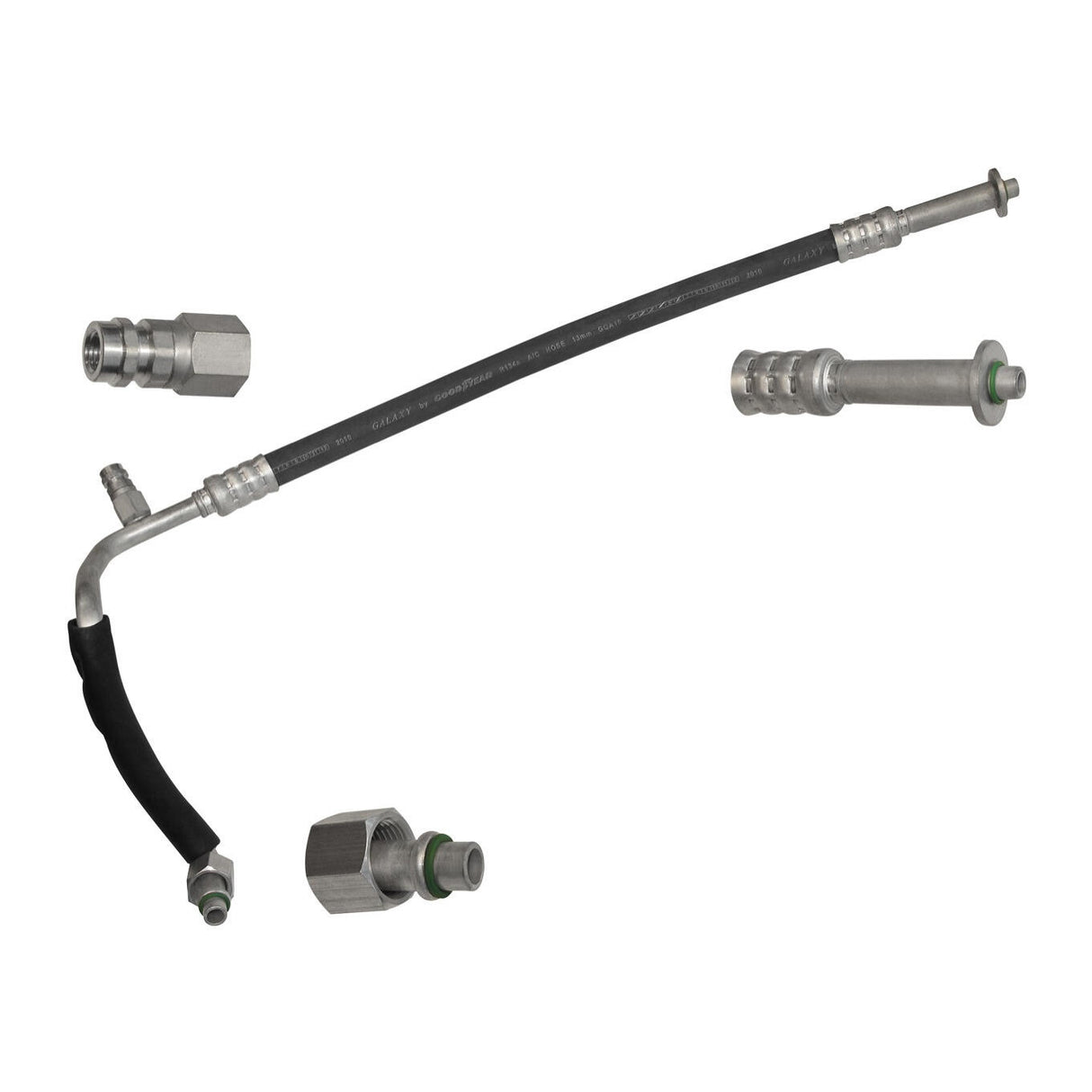 SEAT High Pressure Line, air conditioning  - VEMO V15-20-0047