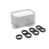 VW Oil Cooler, engine oil  - VEMO V15-60-6063