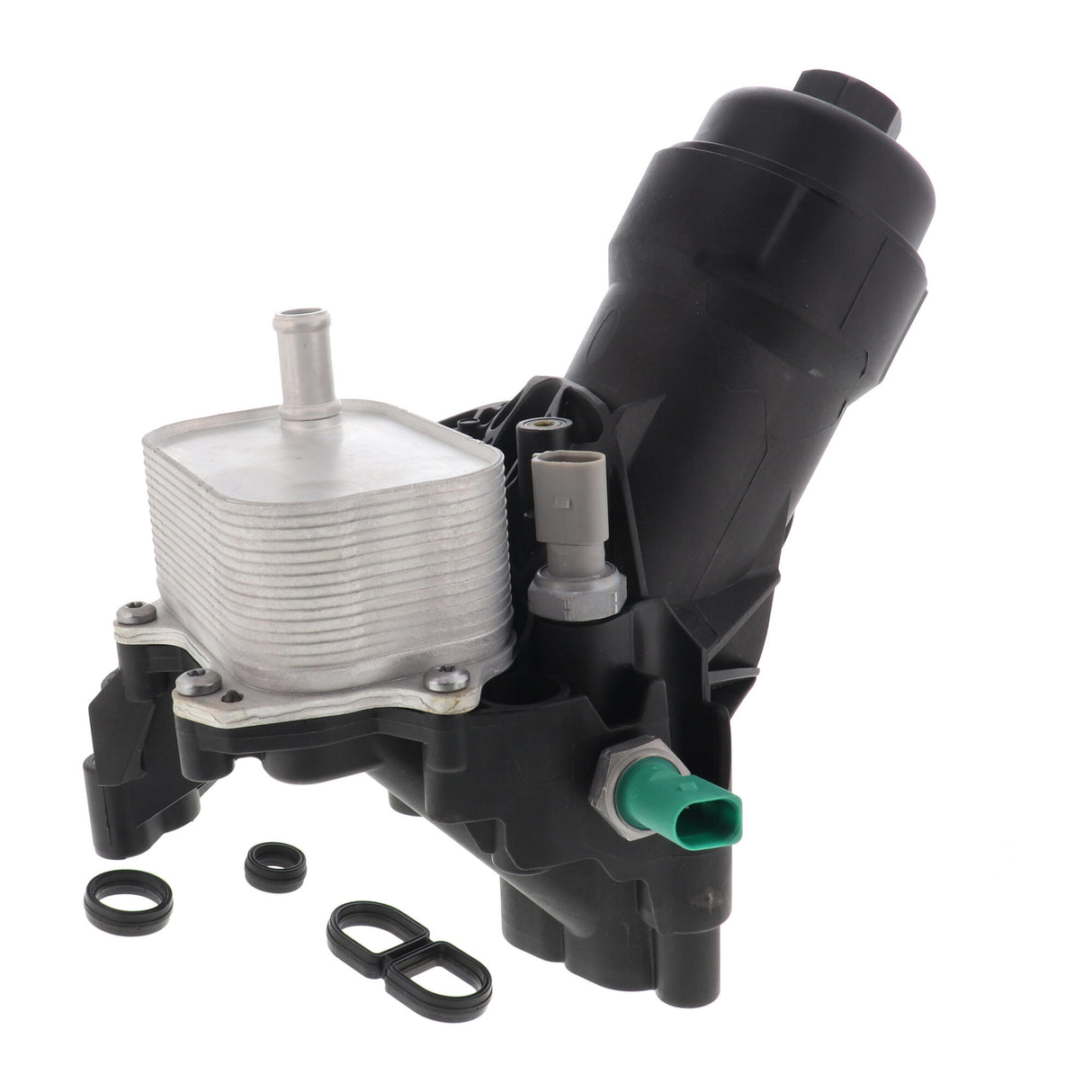 AUDI Oil filter module  - VEMO V15-60-6098