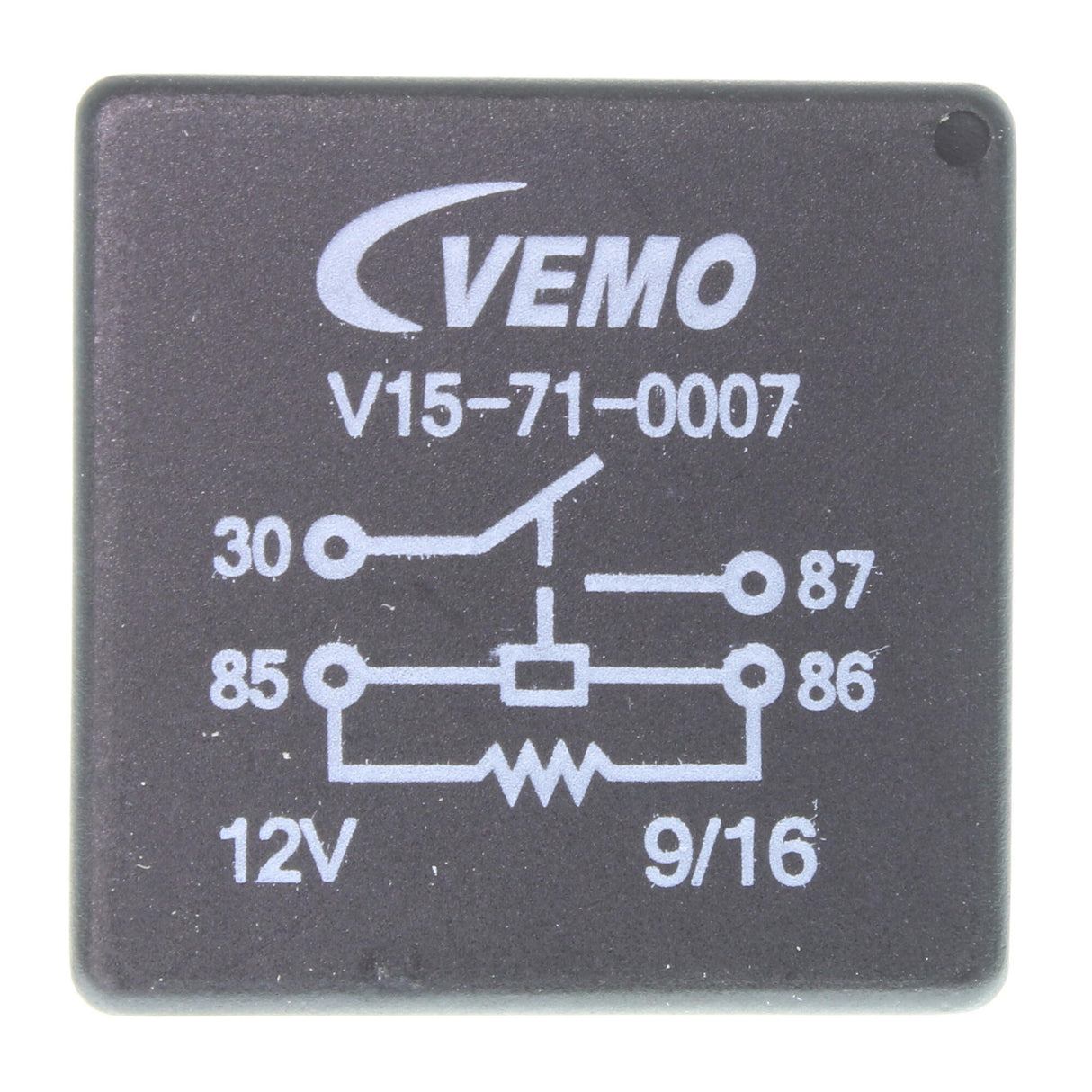 VW Relay, radiator fan overrun  - VEMO V15-71-0007