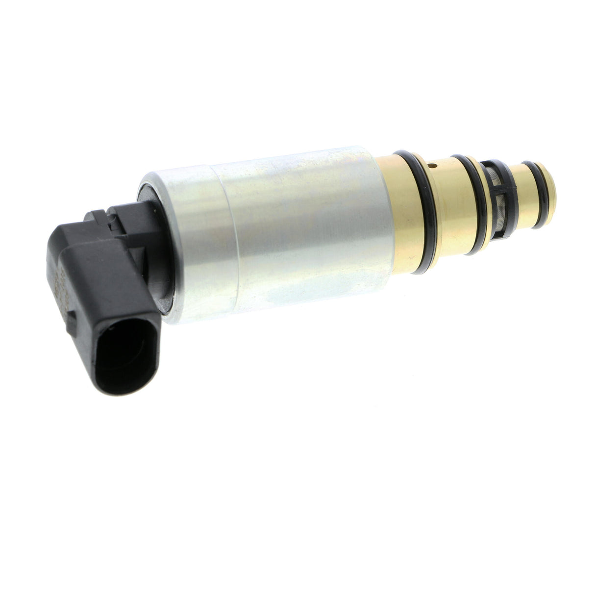 VW Control Valve, air conditioning compress  - VEMO V15-77-1015