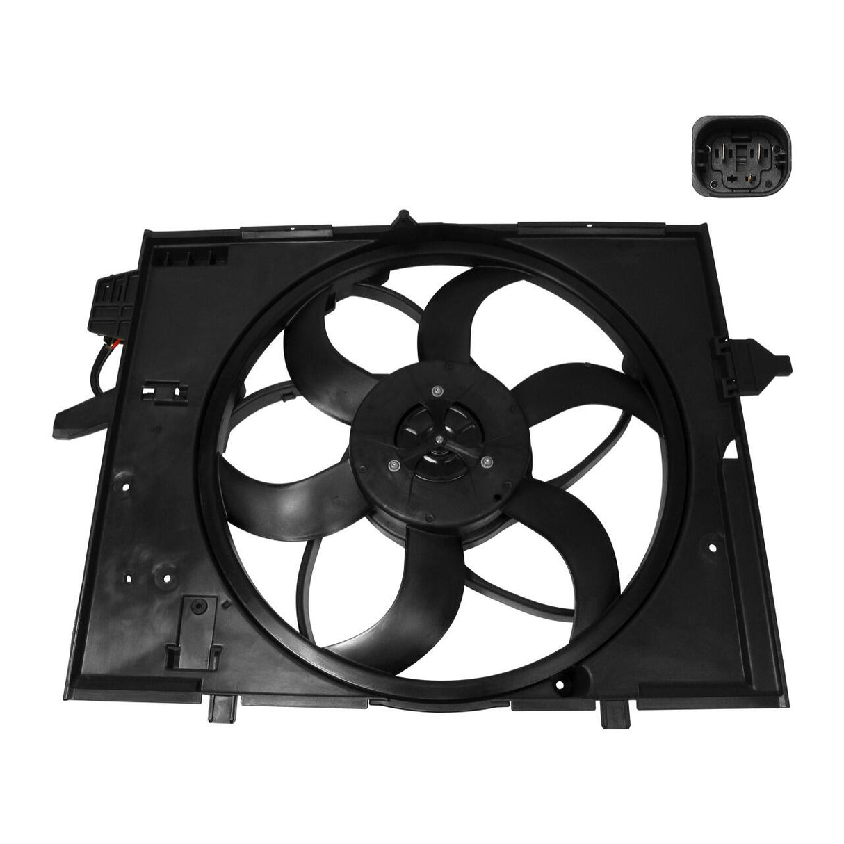 BMW Fan, air conditioning condenser  - VEMO V20-02-1078