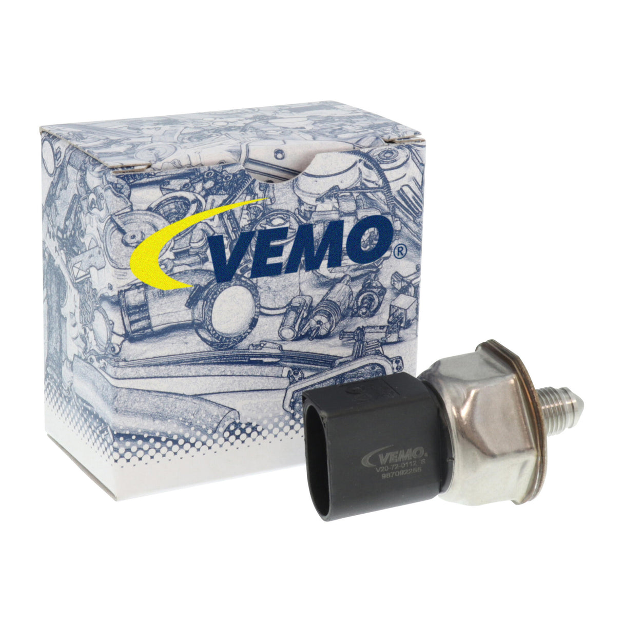 BMW Sensor, fuel pressure  - VEMO V20-72-0112