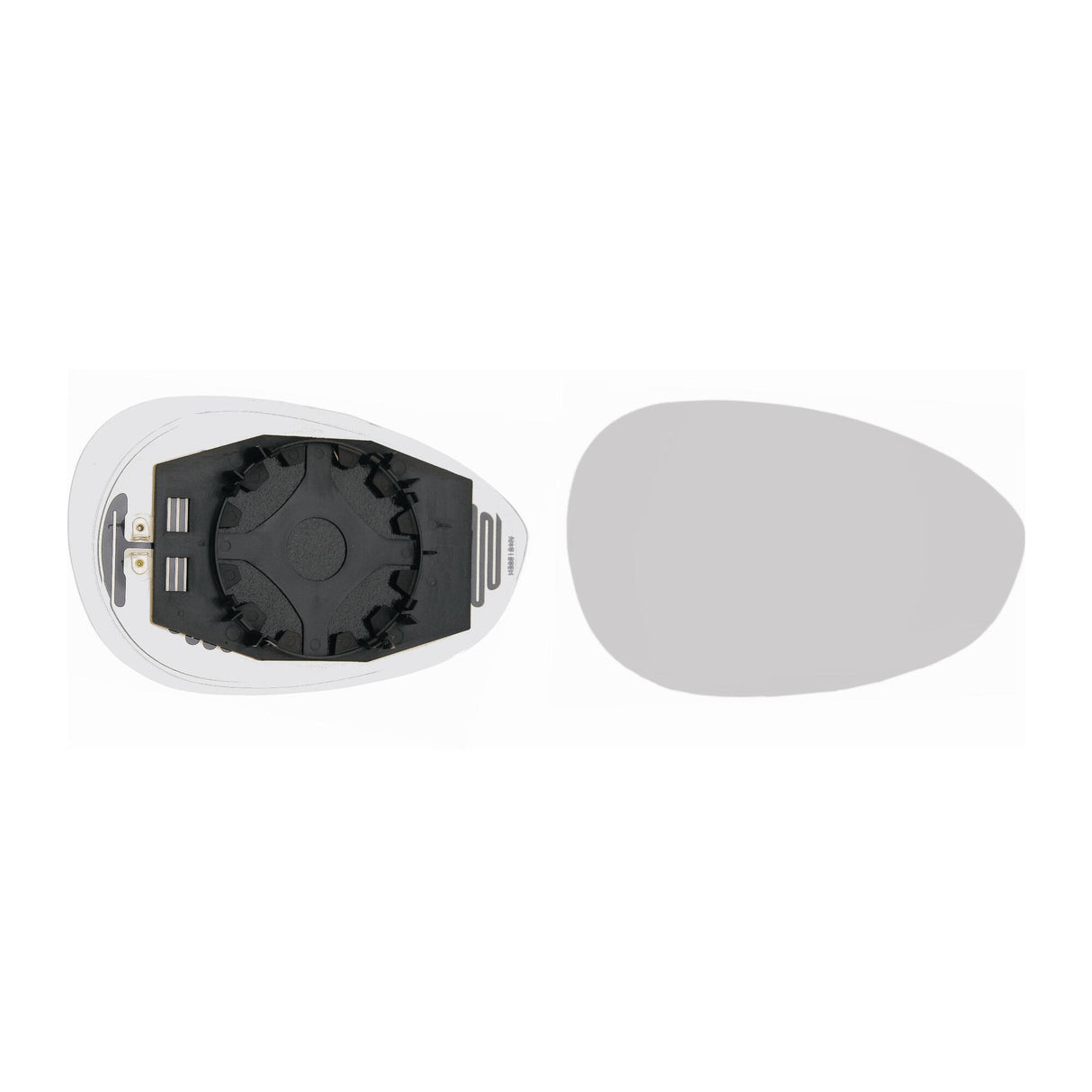 FIAT Mirror Glass, exterior mirror  - VEMO V24-69-0008