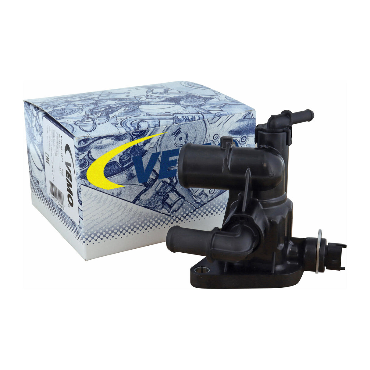 FIAT Thermostat Housing  - VEMO V24-99-1271