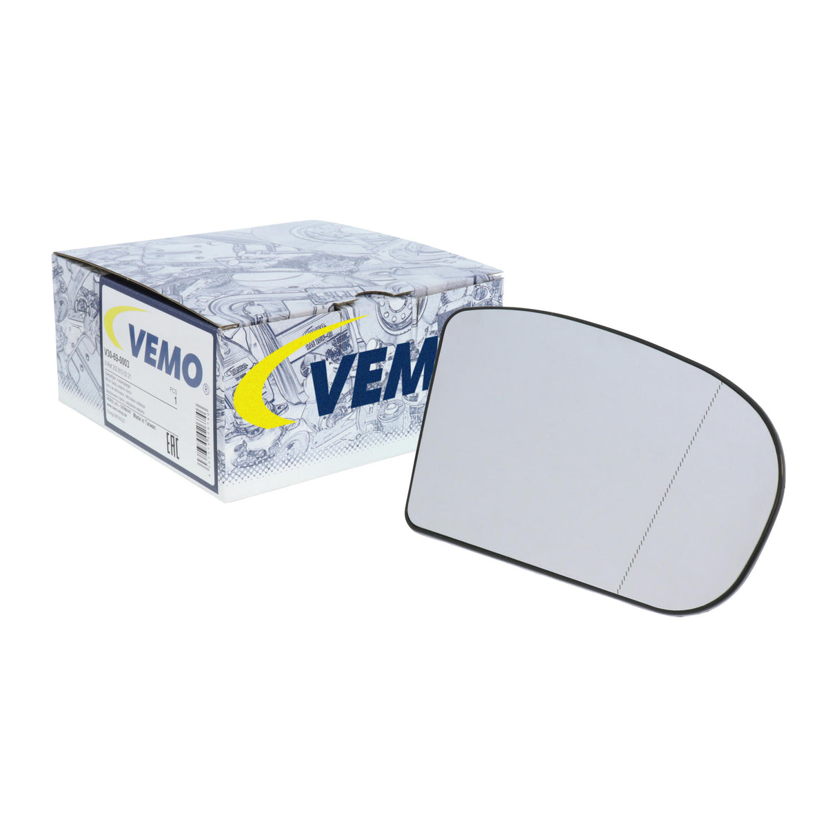 MERCEDES-BENZ Mirror Glass, exterior mirror  - VEMO V30-69-0003