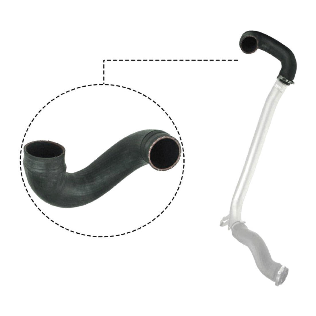 OPEL Charge Air Hose  - VAICO V40-1512