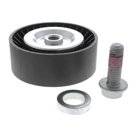PORSCHE Tensioner Pulley, V-ribbed belt  - VAICO V45-0012