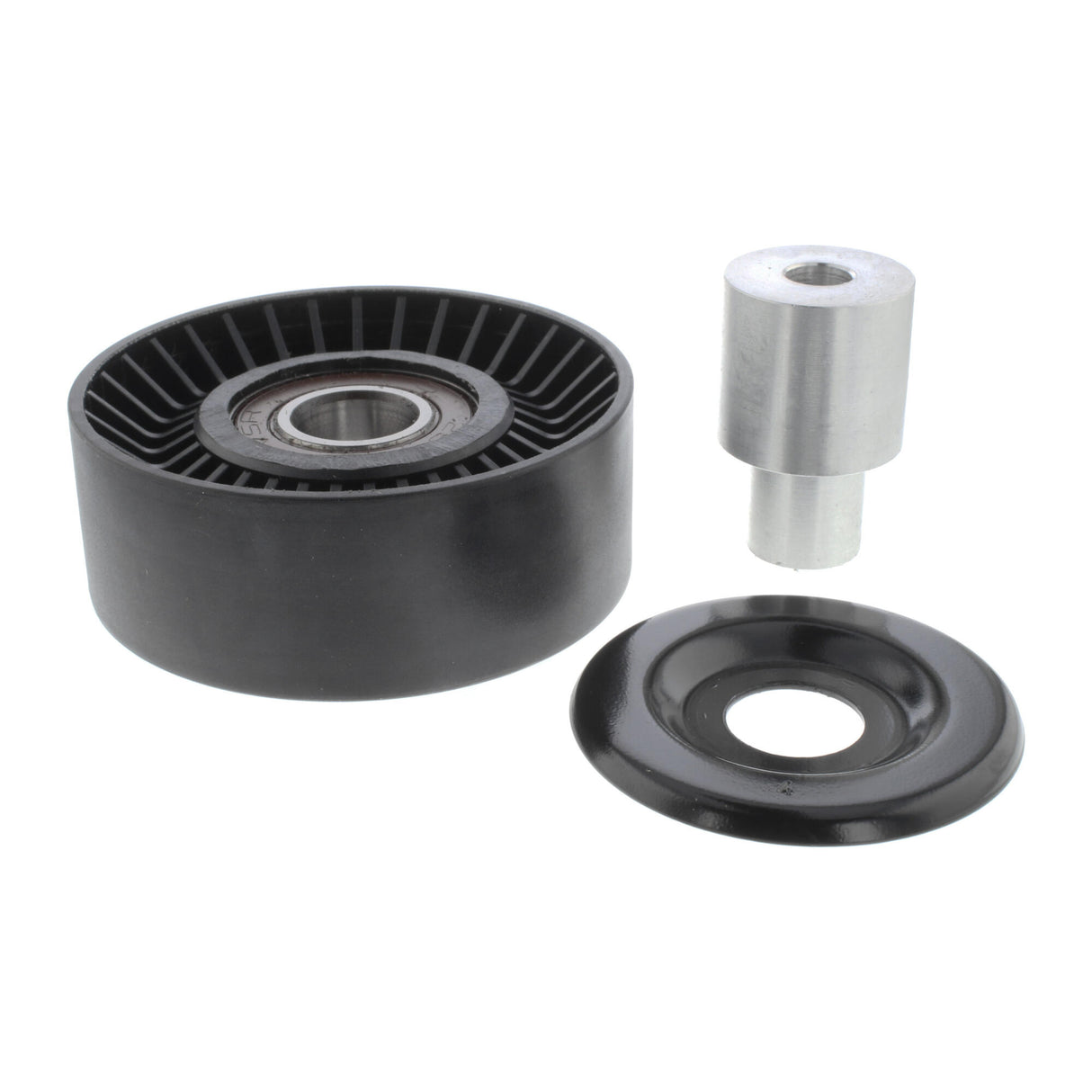 PORSCHE Tensioner Pulley, V-belt  - VAICO V45-0071