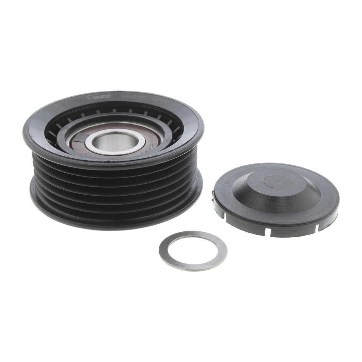 PORSCHE Deflection/Guide Pulley, V-ribbed belt  - VAICO V45-0103