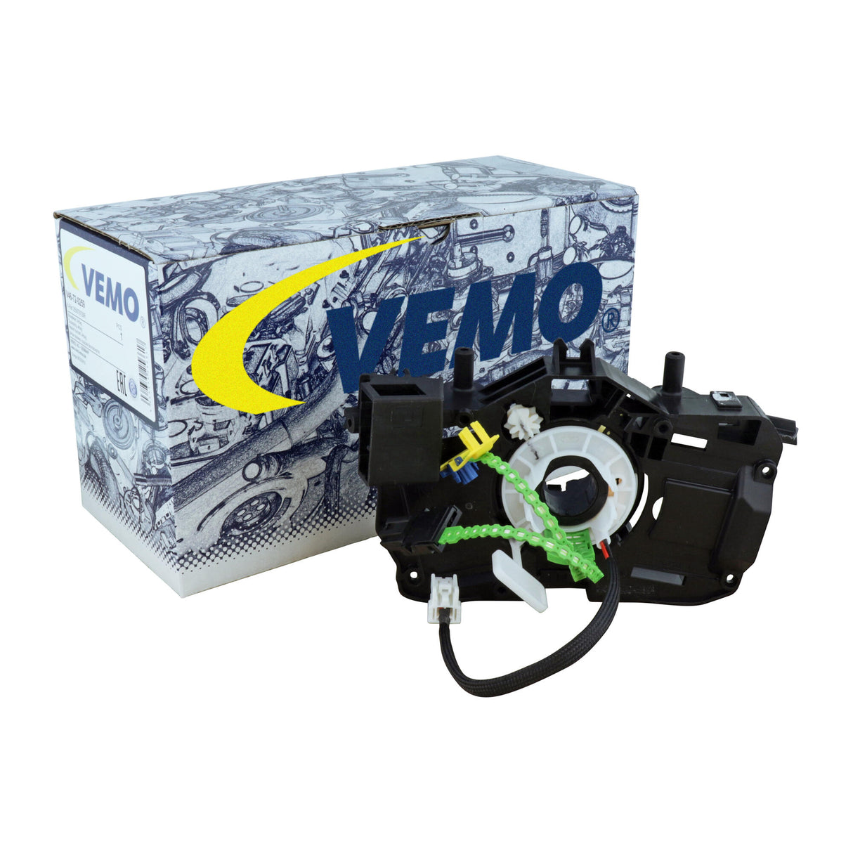 RENAULT Clock Spring, airbag  - VEMO V46-72-0259