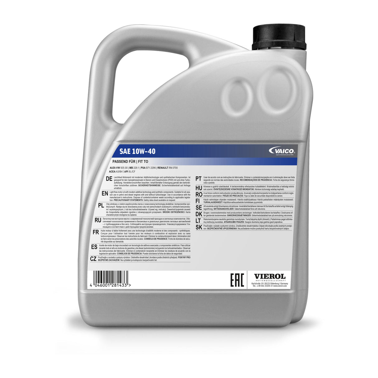UNIVERSAL Engine Oil  - VAICO V60-0013