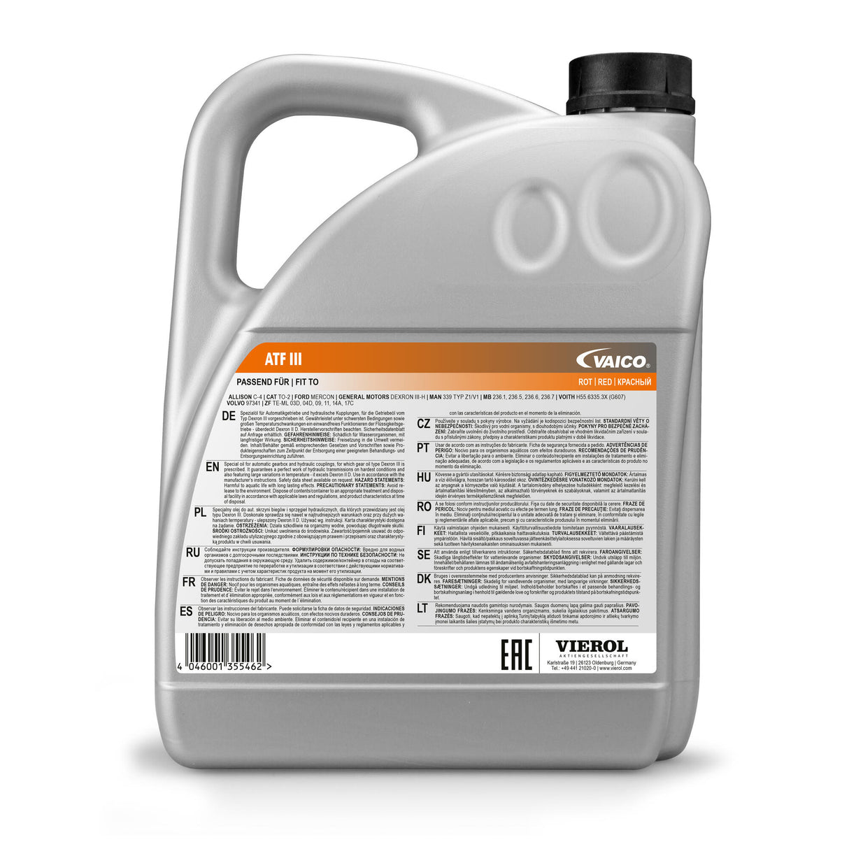 UNIVERSAL Automatic Transmission Fluid  - VAICO V60-0079