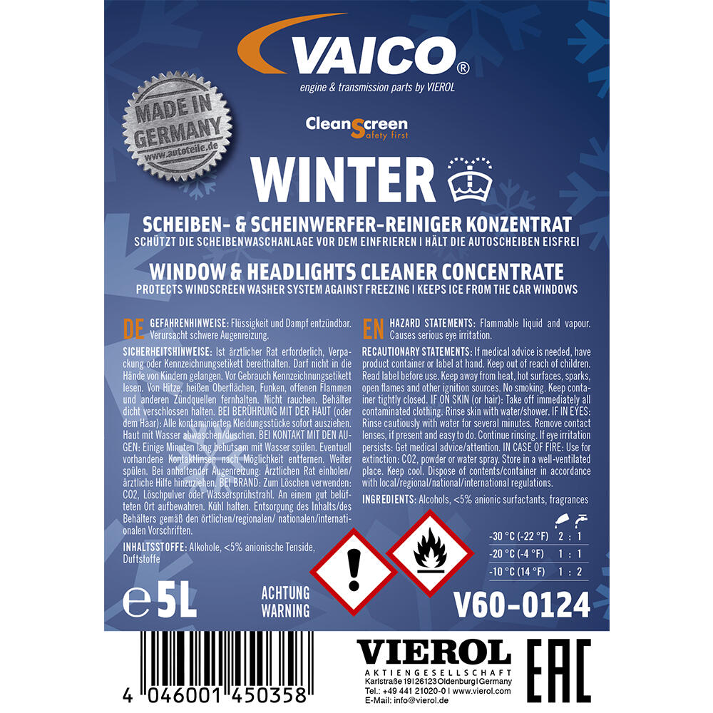 UNIVERSAL Cleaner, window cleaning system  - VAICO V60-0124