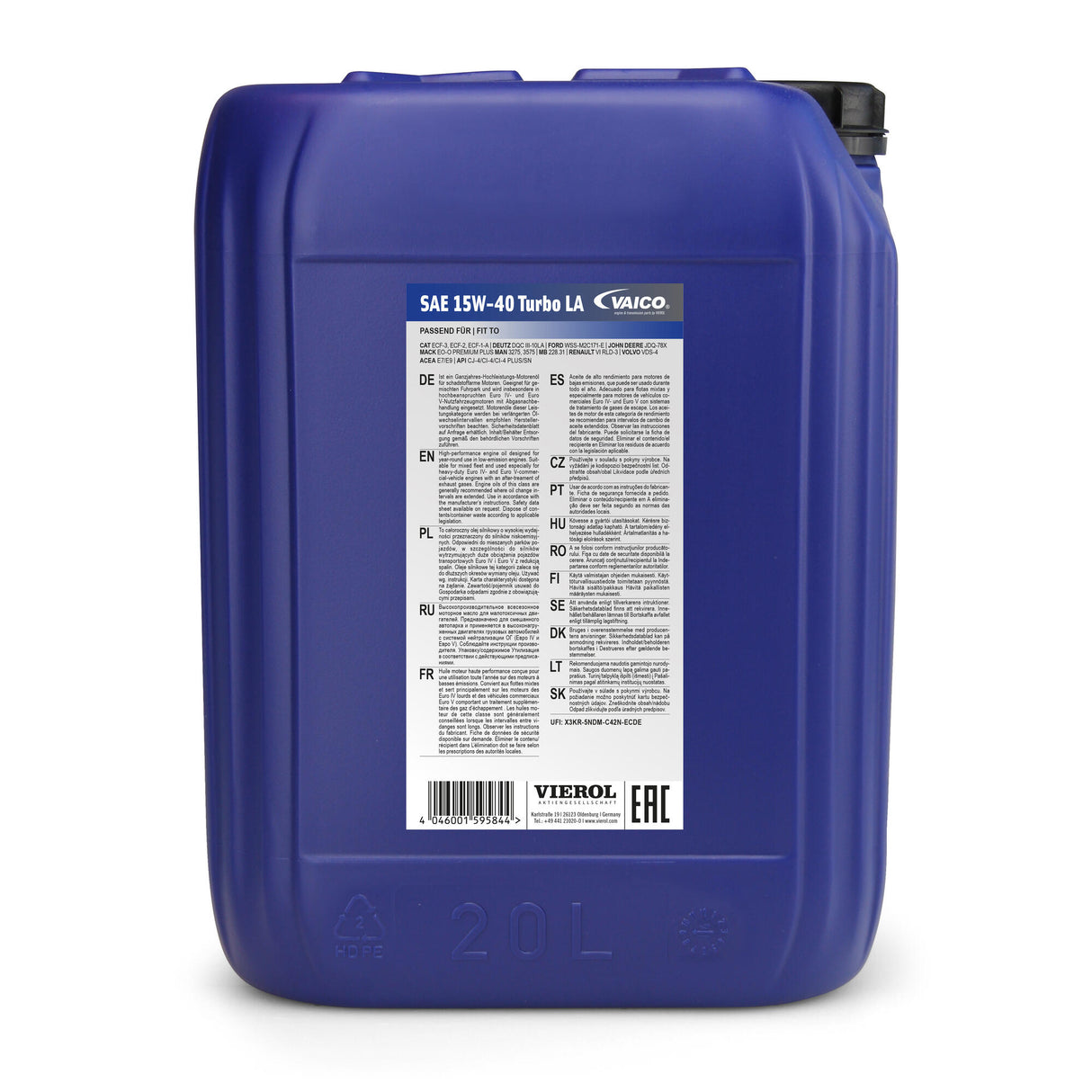 UNIVERSAL Engine Oil  - VAICO V60-0203