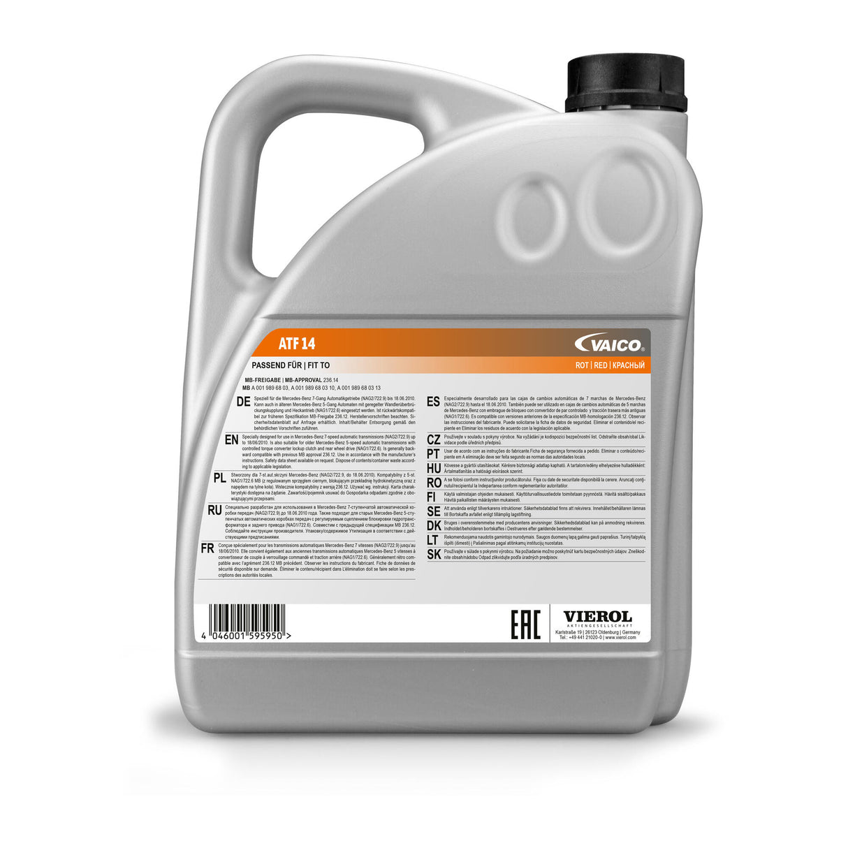UNIVERSAL Automatic Transmission Fluid  - VAICO V60-0217
