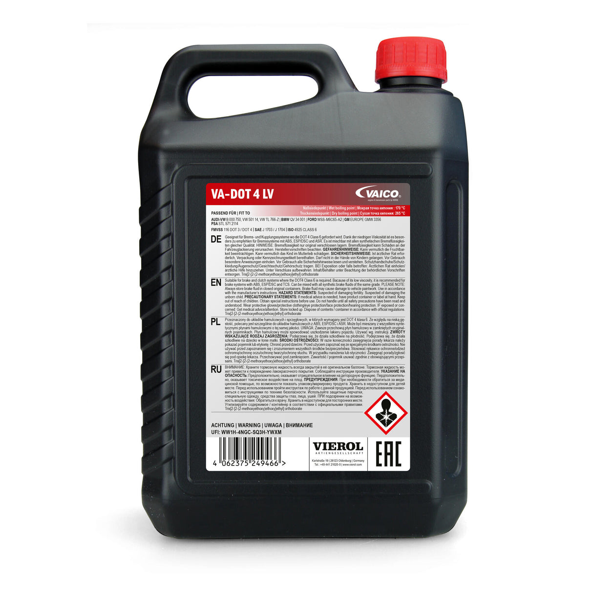 UNIVERSAL Brake Fluid  - VAICO V60-0320