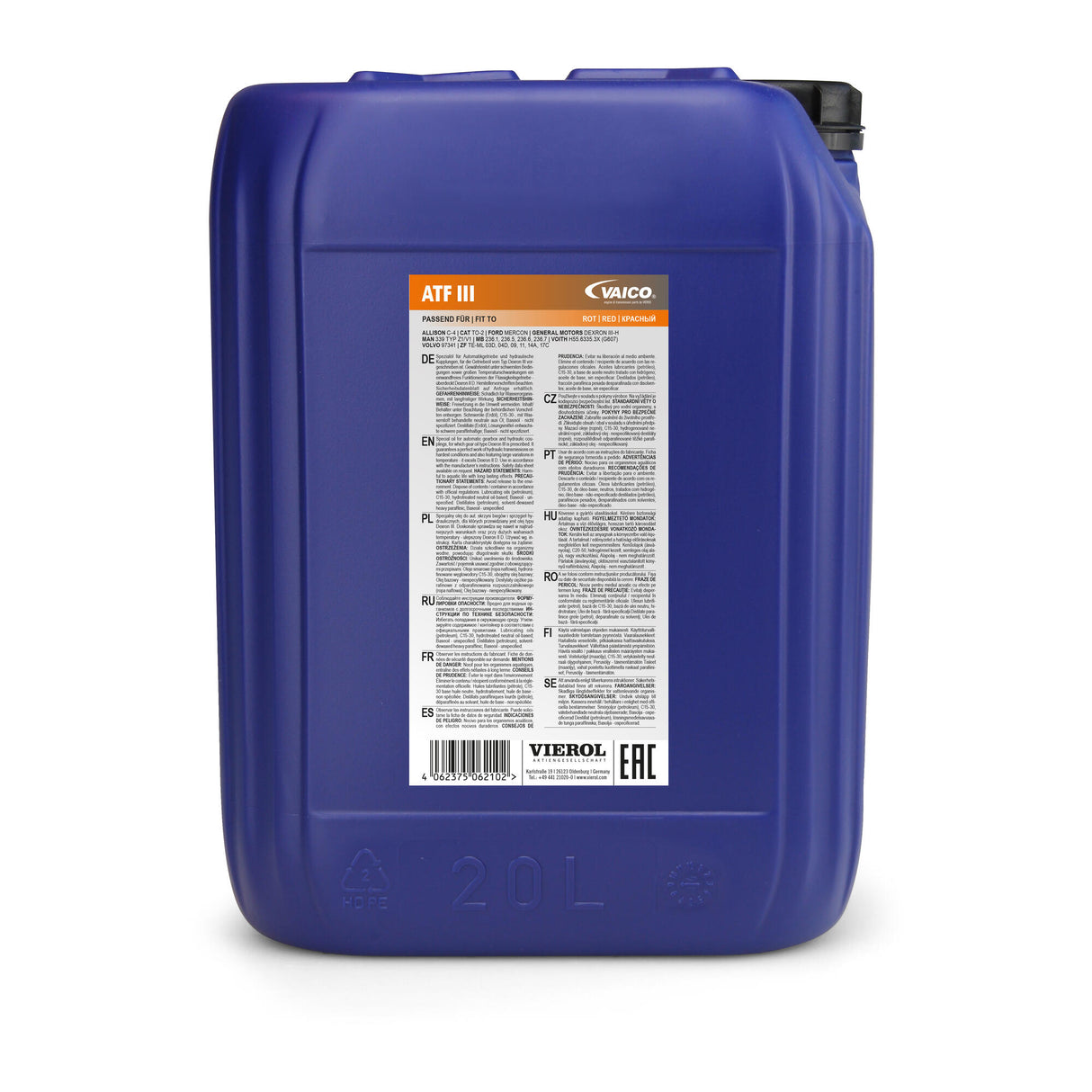 UNIVERSAL Automatic Transmission Fluid  - VAICO V60-0332