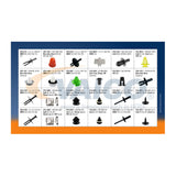 UNIVERSAL Assortment, fasteners  - VAICO V99-1008