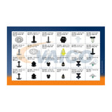 UNIVERSAL Assortment, fasteners  - VAICO V99-1009
