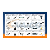 UNIVERSAL Assortment, fasteners  - VAICO V99-1010