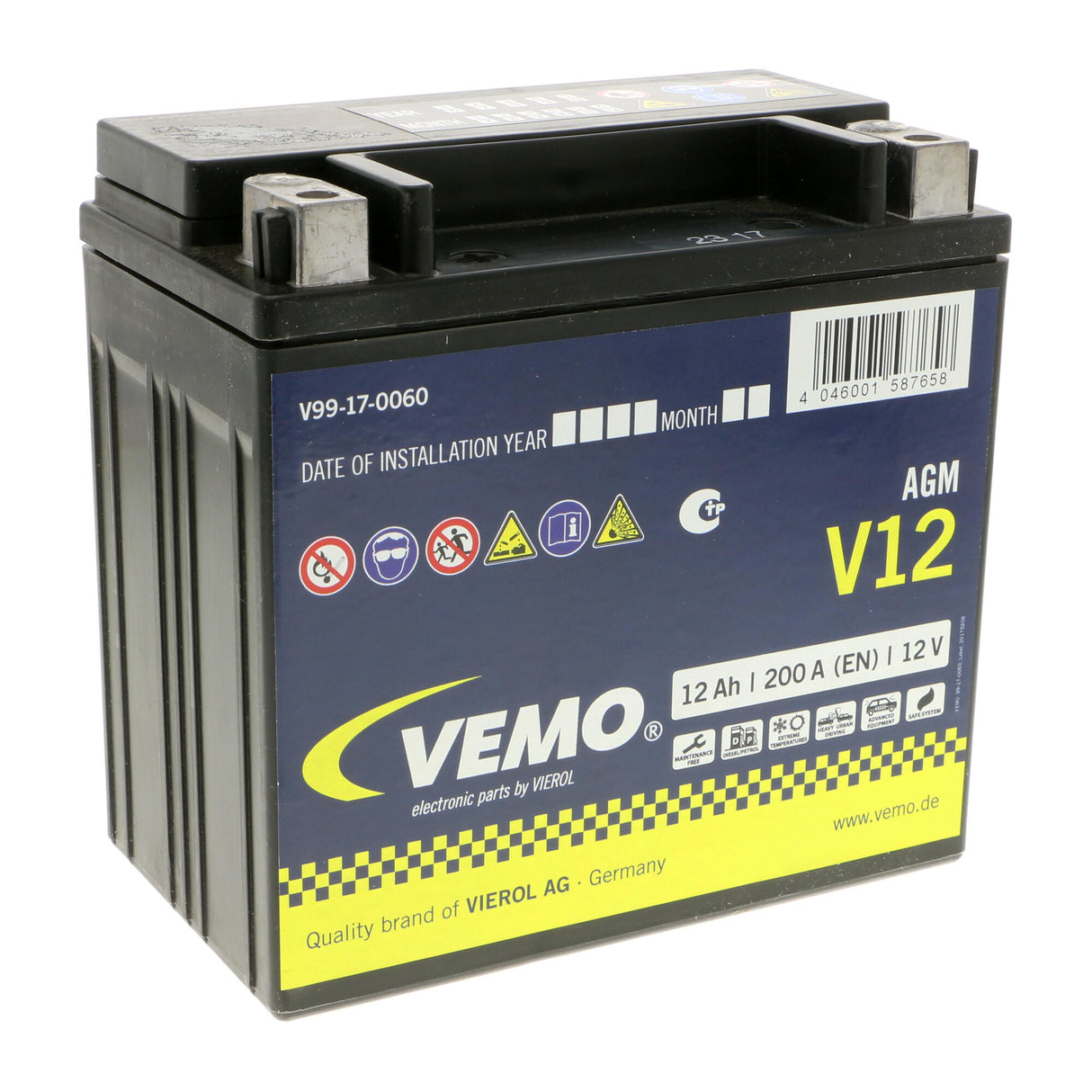 MERCEDES-BENZ Deep Cycle Battery  - VEMO V99-17-0060