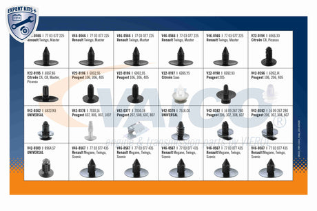 Assortment, fasteners - V99-1034