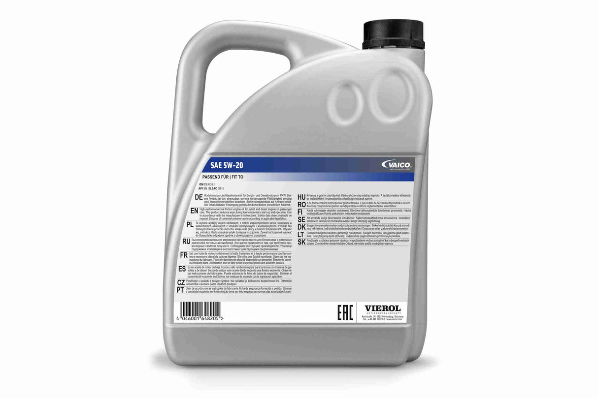 Engine Oil - V60-0293