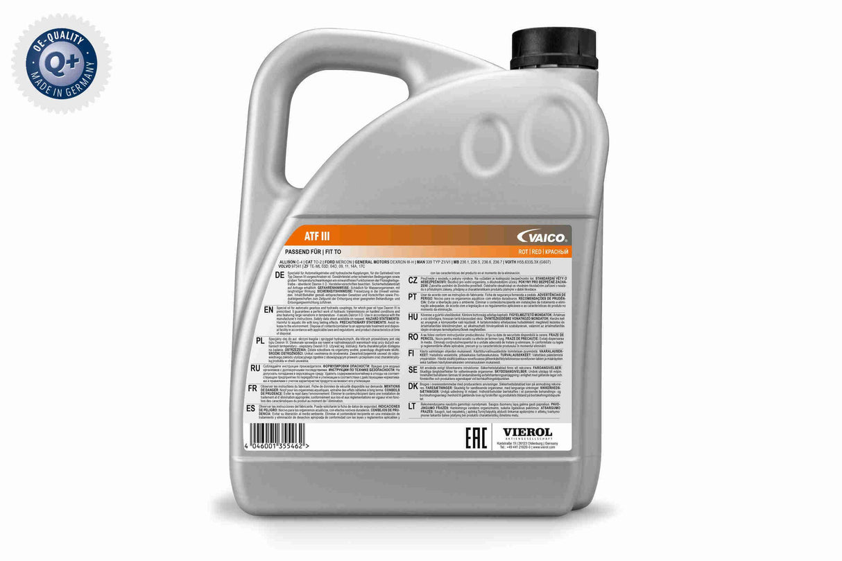 Automatic Transmission Fluid - V60-0079
