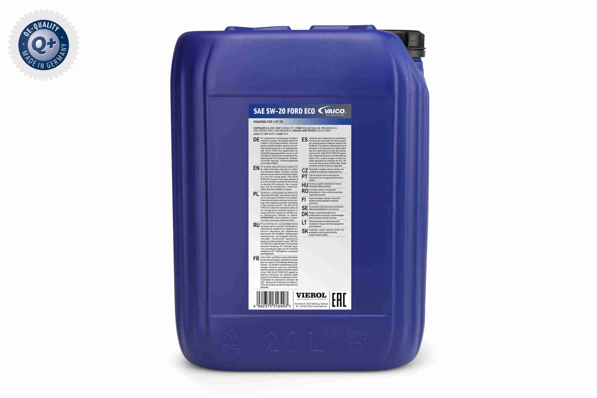 Engine Oil - V60-0402