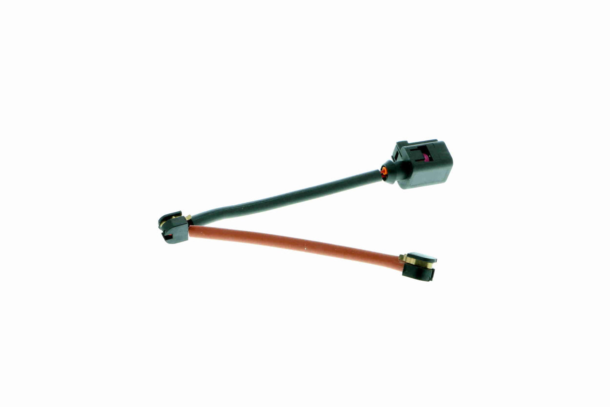 Warning Contact, brake pad wear - V10-72-1037