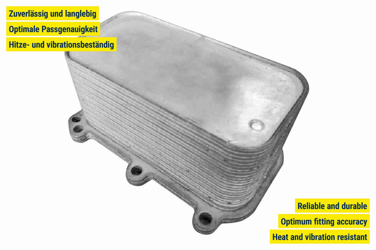 Oil Cooler, engine oil - V30-60-1357