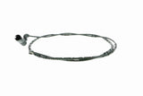 Warning Contact, brake pad wear - V20-72-0528