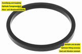 Seal Ring, oil cooler - V15-60-6095