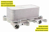 Oil Cooler, automatic transmission - V15-60-6084