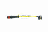 Warning Contact, brake pad wear - V30-72-0706