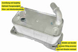Oil Cooler, engine oil - V95-60-0021
