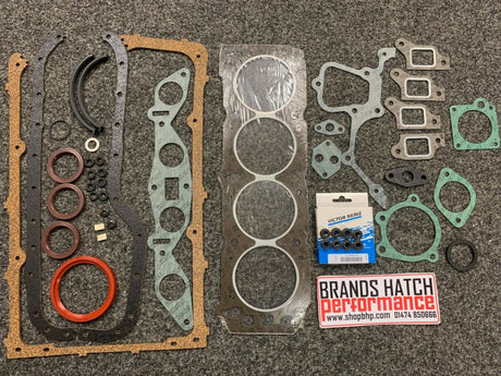 Ford Escort RS Capri Cortina Granada Scorpio Sierra Taunus Transit Pinto RS2000 Non-EFI Thick Rocker Cover Full Engine Gasket Set - 01-25985-05