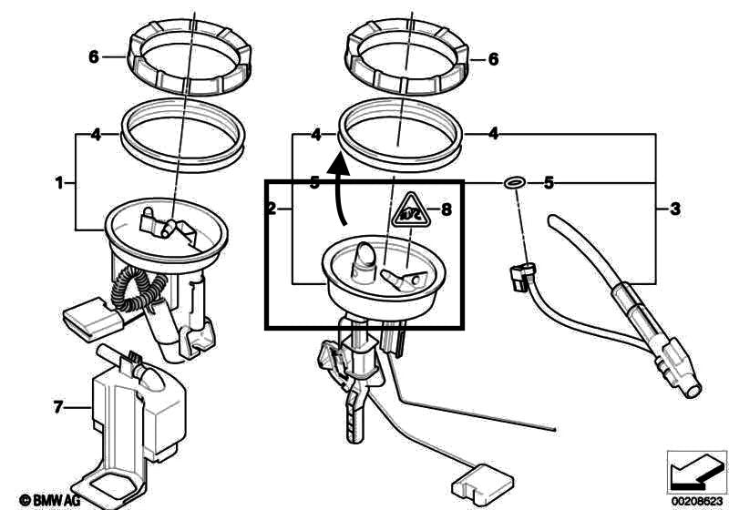 Mini Cooper S R55 R56 N12 N14 N16 N18 REINZ Fuel Pump IN Tank Rubber Seal Gasket 16111184084