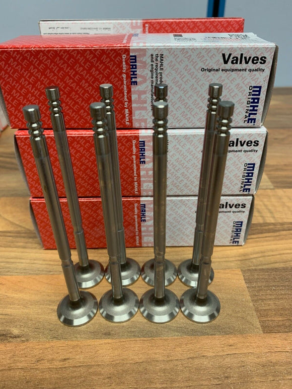 8X Mini Cooper S John Cooper Works Supercharged R52 R53 MAHLE Exhaust Valves