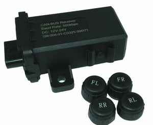 External Screw Caps CAN Tyre Pressure Monitoring System
