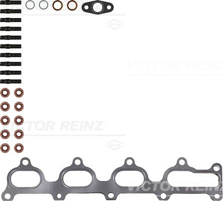 Vauxhall Z20LET Z20LER Z20LEL REINZ Turbo Fitting Kit With Gasket & Nuts & Studs