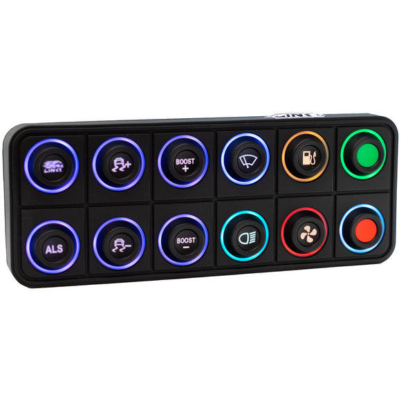 Link ECU CAN Bus Keypad Keyboard Switches - 12 button