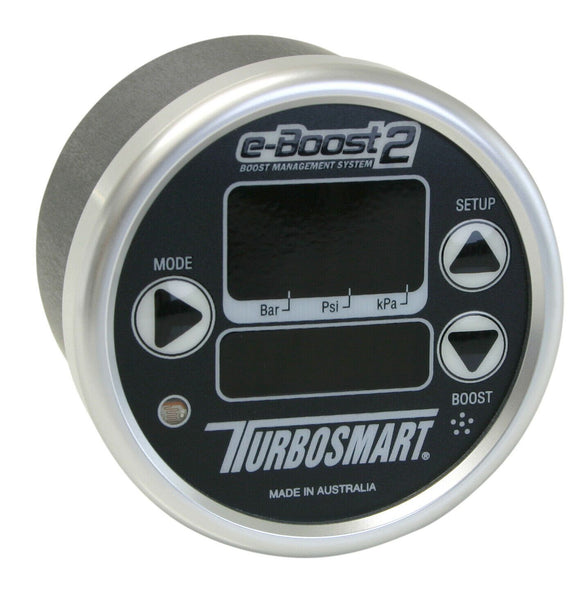 Turbosmart EBS E-BOOST2 Street Electronic 60mm 0-60psi Silver BOOST Controller