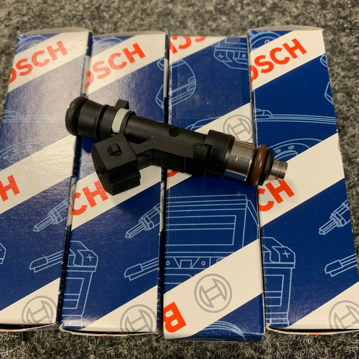 Bosch 330cc Full Height 4 Point EV14 EV1 Fuel Injectors