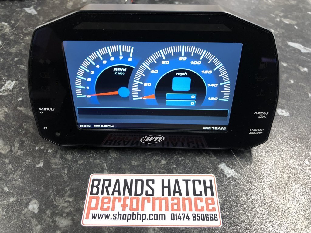 Aim Motorsport MXS 5" TFT Strada 1.3 IVA Compliant Plug and Play Dash Display Kit - OBD2