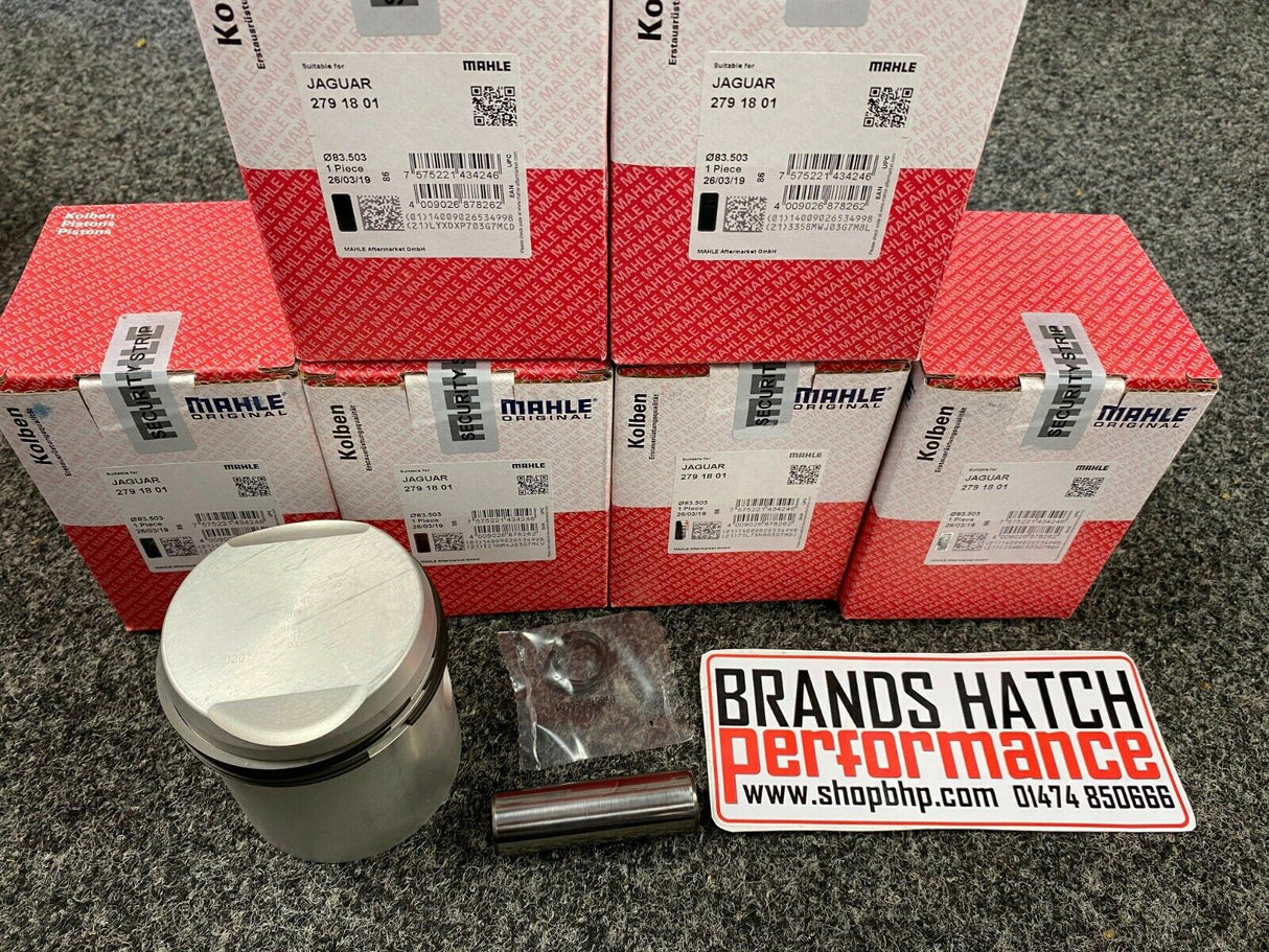 Jaguar 3.4 XK XK120 XK140 XK150 +20 Thou 83.5 Bore 9:1 Mahle Pistons X 6 2791801