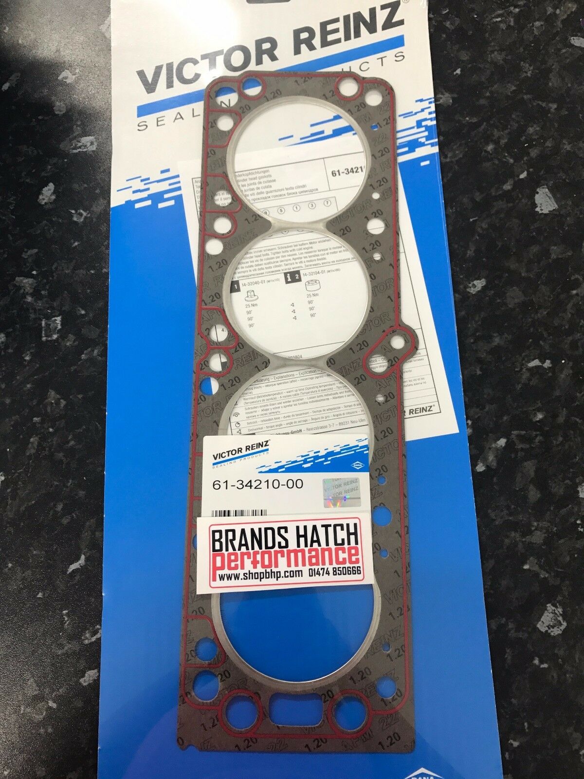 Vauxhall Opel C20LET Redtop CALIBRA VECTRA A TURBO Reinz Head gasket 61-34210-00