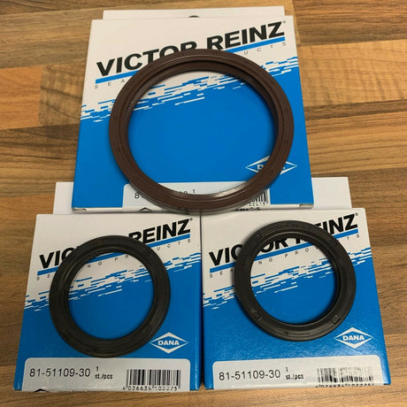 Ford Cosworth YB Pinto Rear Front Auxillary Aux Reinz Crankshaft Crank Seal Set