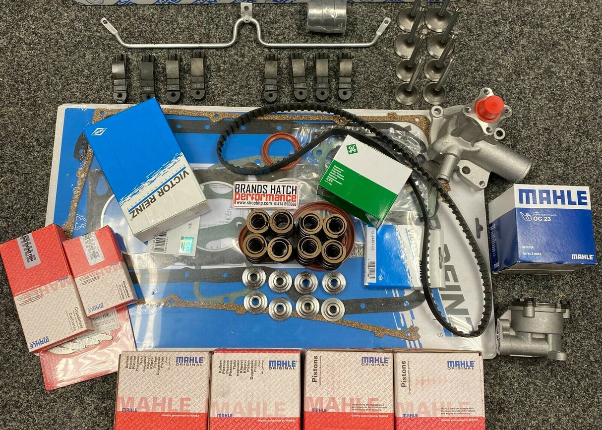 FORD Pinto 2.0 - BHP30 Cam & Timing Belt & Water & Oil Pump & Bearings & Pistons